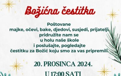 Božična priredba- Božična čestitka