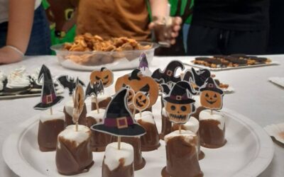 No bake Halloween cookies