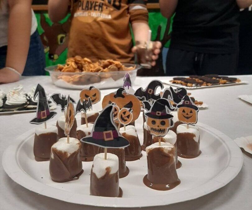 No bake Halloween cookies