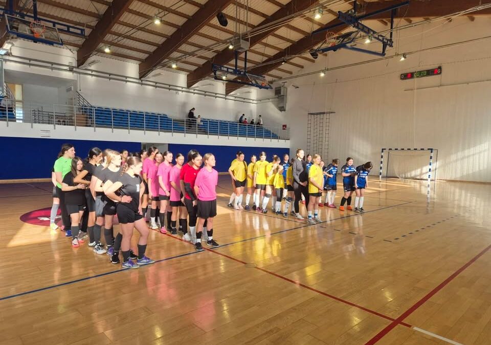 Županijsko natjecanje u futsalu- djevojčice 7. i 8. razred