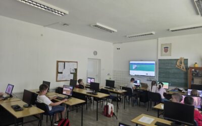 Završno predstavljanje i evaluacija projekta „Uz čitanje riječi rastu“ (eTwinning)