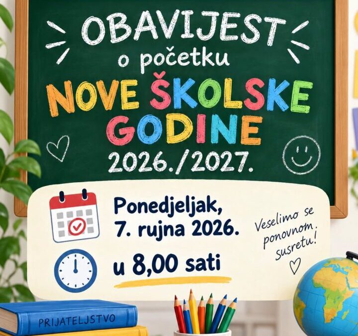 Nova školska godina